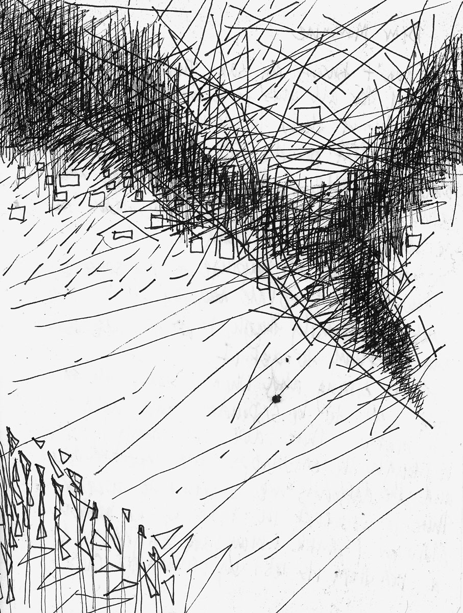 Right Flow Wind Flow triptych